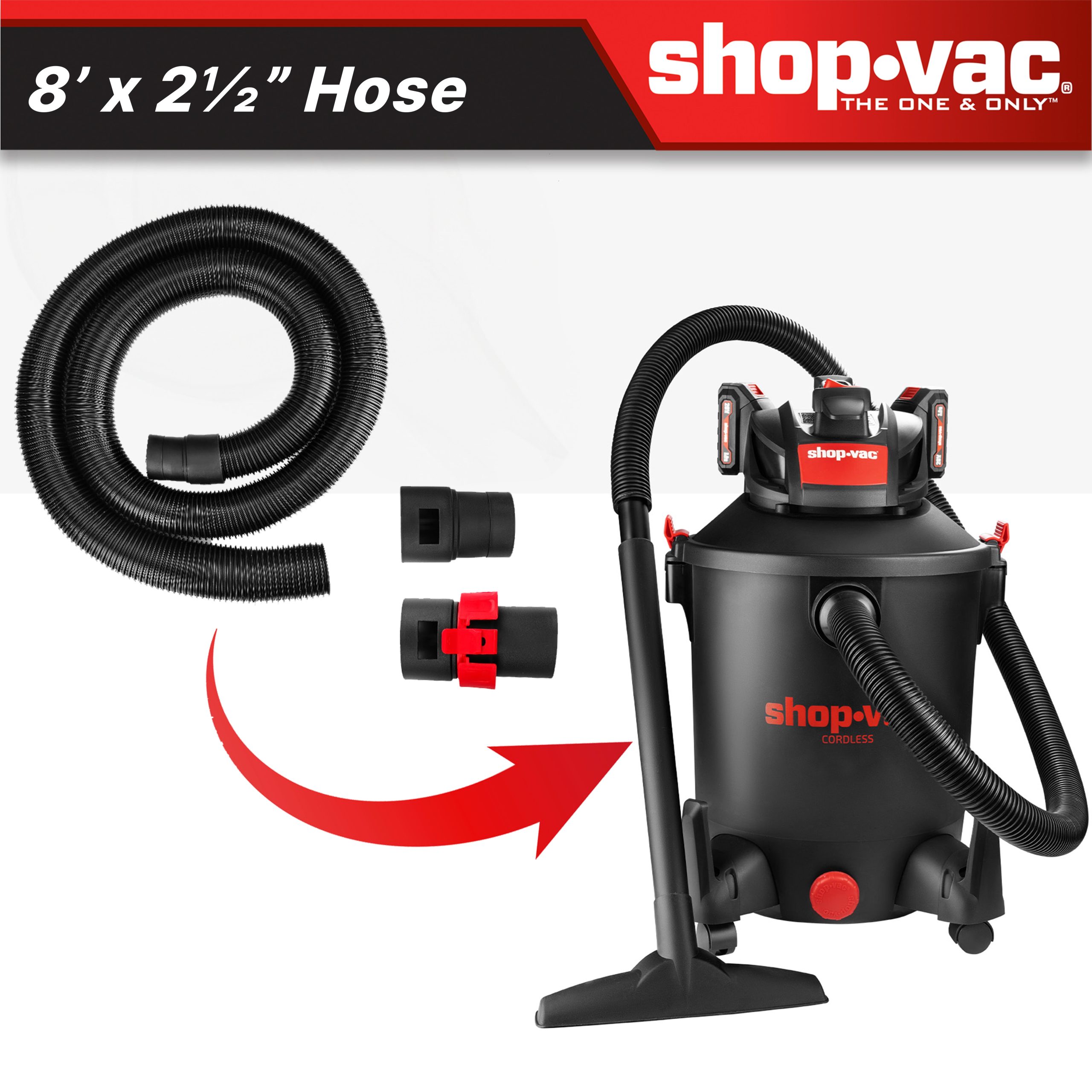 Shop-Vac® 8-foot X 2-1/2-inch diameter Hose - Image 6