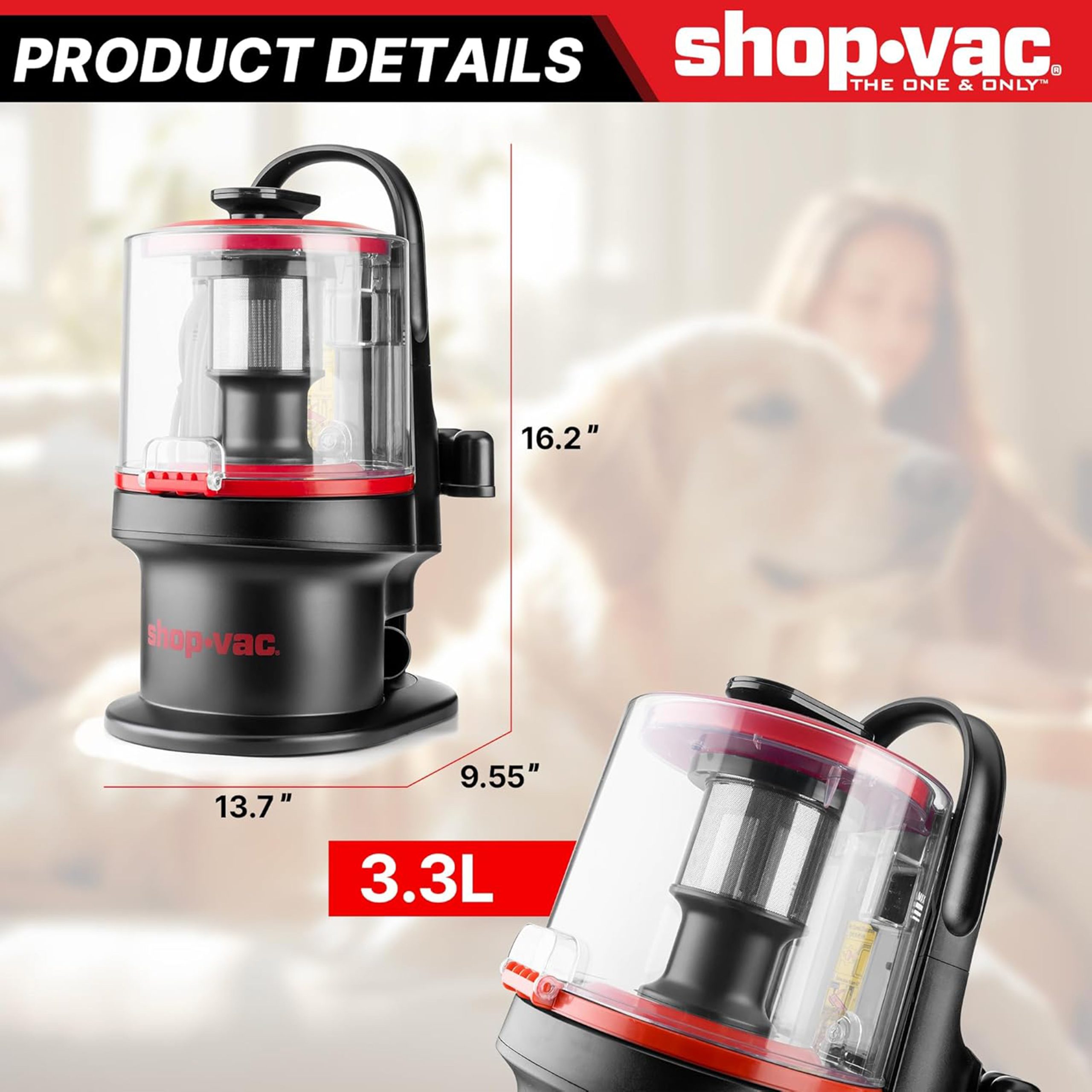 Shop-Vac® 4-in-1 Pet Grooming & Vacuum - Image 2